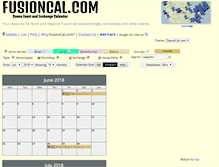 Tablet Screenshot of fusioncal.com
